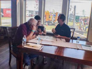 meeting custom design session modular home